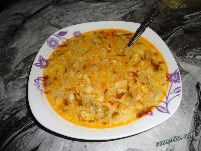 Снимки към Ароматна свинска супа