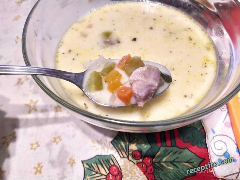 Снимки към Супа от свинско месо