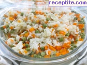 Жасминов ориз със зеленчуци