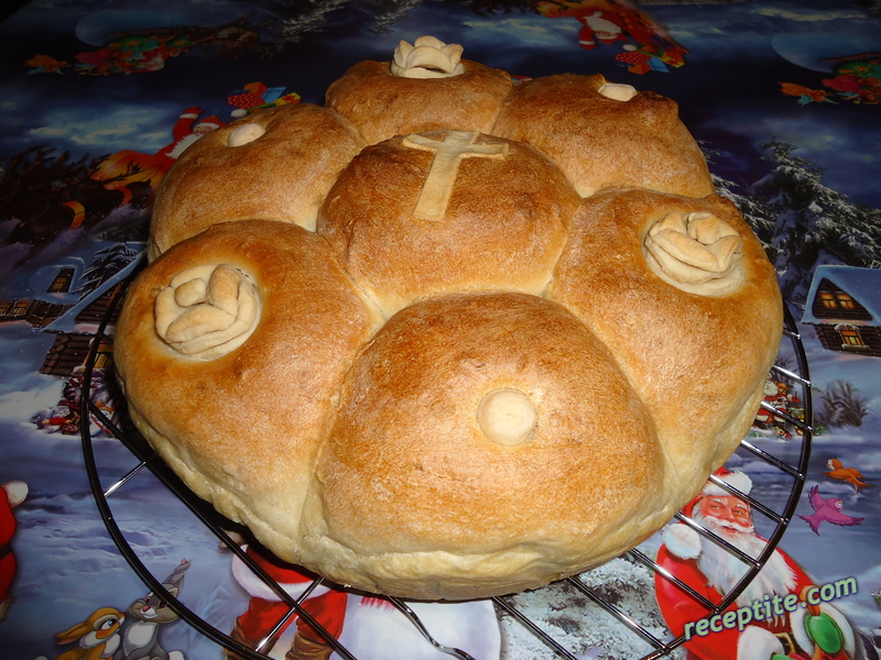 Снимки към Питка с украса