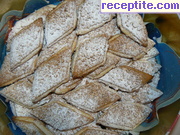 Марципанови бисквити с бадемова поръска