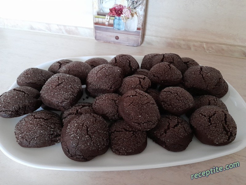 Снимки към Шоколадови сладки с фъстъчено масло
