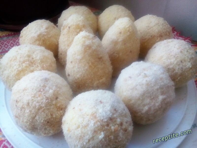 Снимки към Оризови портокали на фурна (arancini)