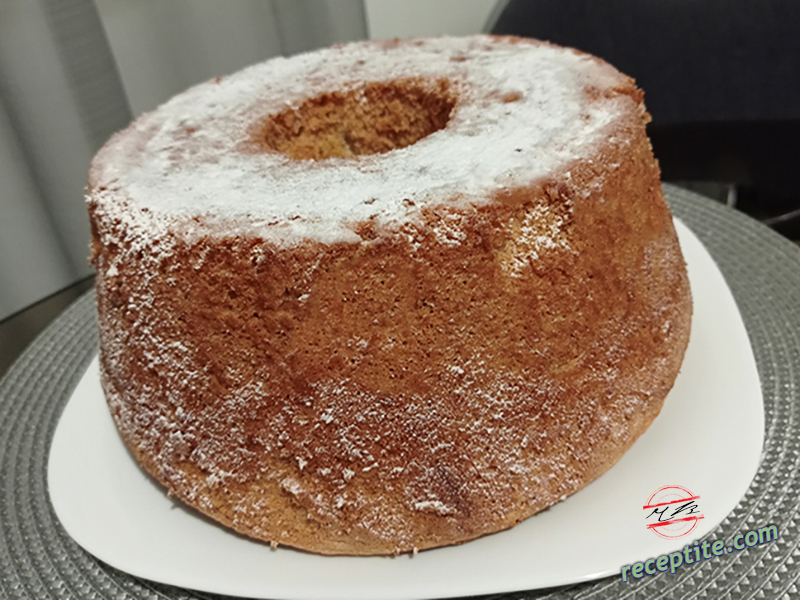 Снимки към *Портокалов шифон кекс* за мен Ангелски.