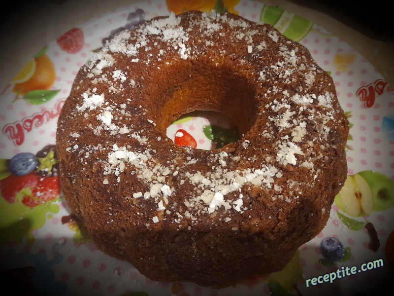 Снимки към Кекс със заквасена сметана