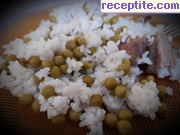 снимка 2 към рецепта Ориз с грах и масло на фурна