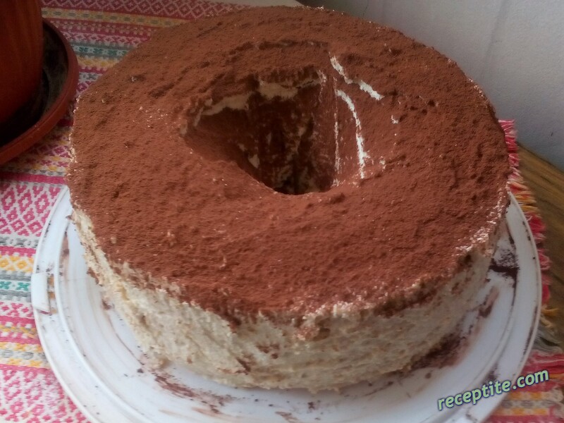 Снимки към Шифон кекс с кафе