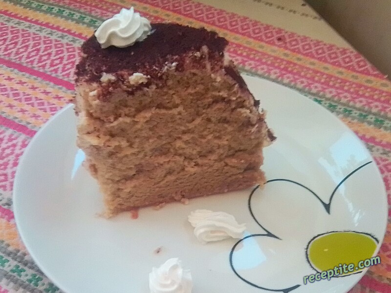 Снимки към Шифон кекс с кафе