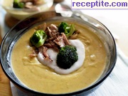 Зеленчукова крем-супа от броколи и картофи