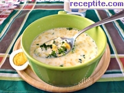 Млечна супа със сирене