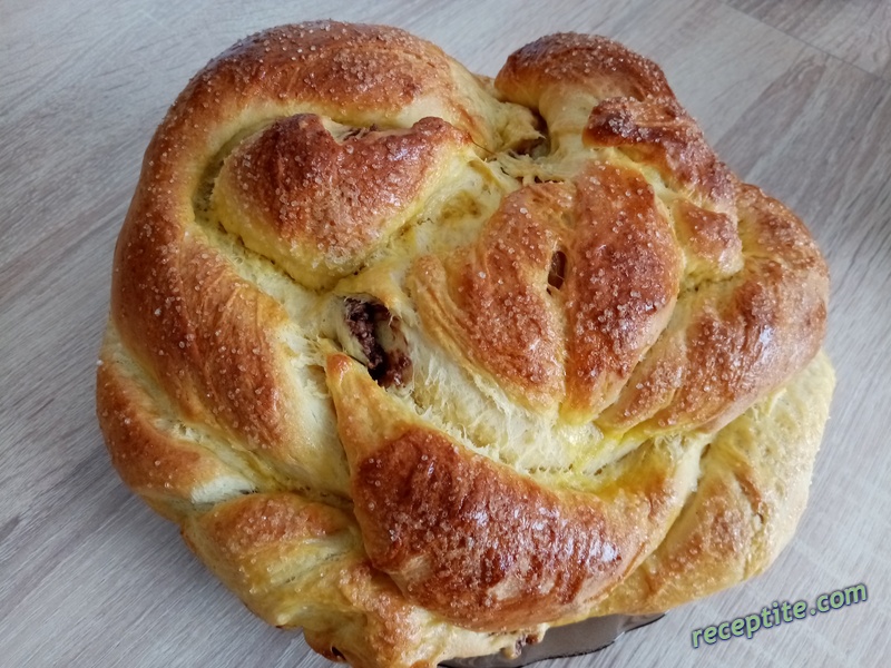 Снимки към Козунак-руло