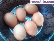 Яйца варени на пара