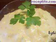 снимка 5 към рецепта Яйчена салата със сирене и майонеза