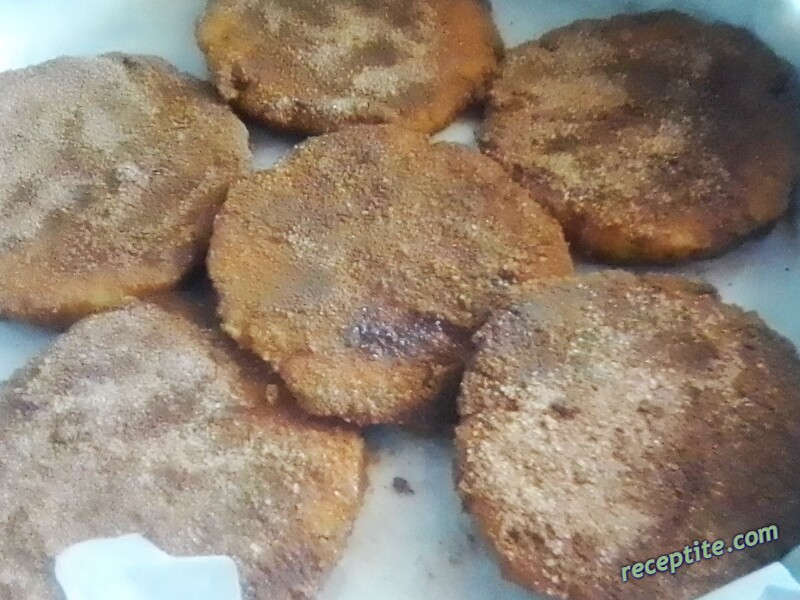 Снимки към Печен ананас с канела