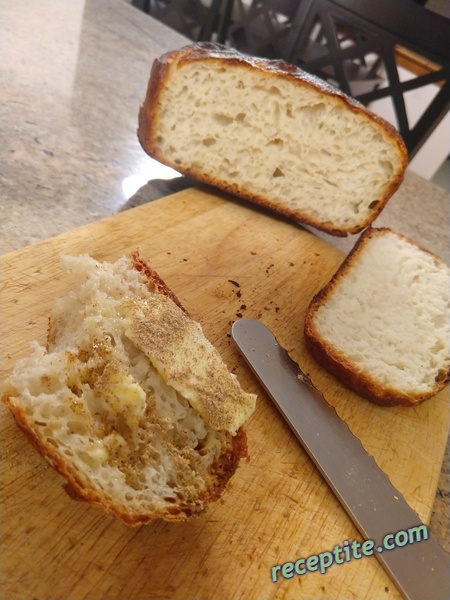 Снимки към Хляб без месене