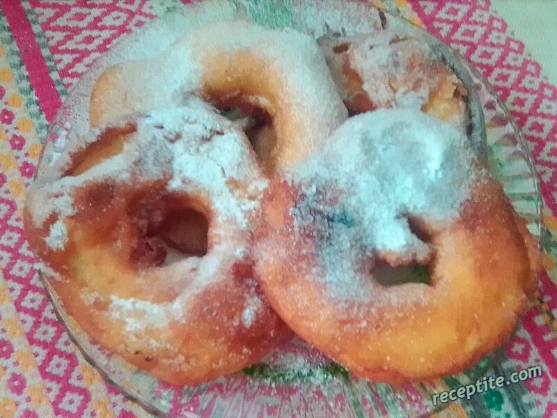 Снимки към Бухти-понички с ябълки