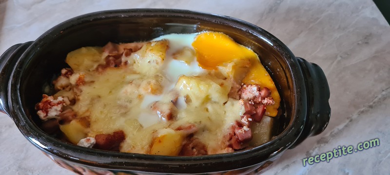 Снимки към Гювечета с картофи