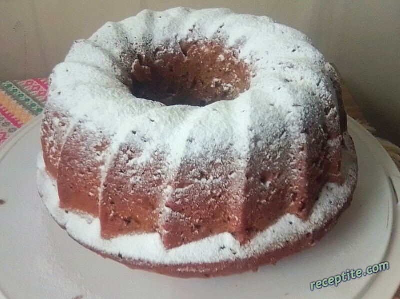 Снимки към Кекс с кафе и ябълки