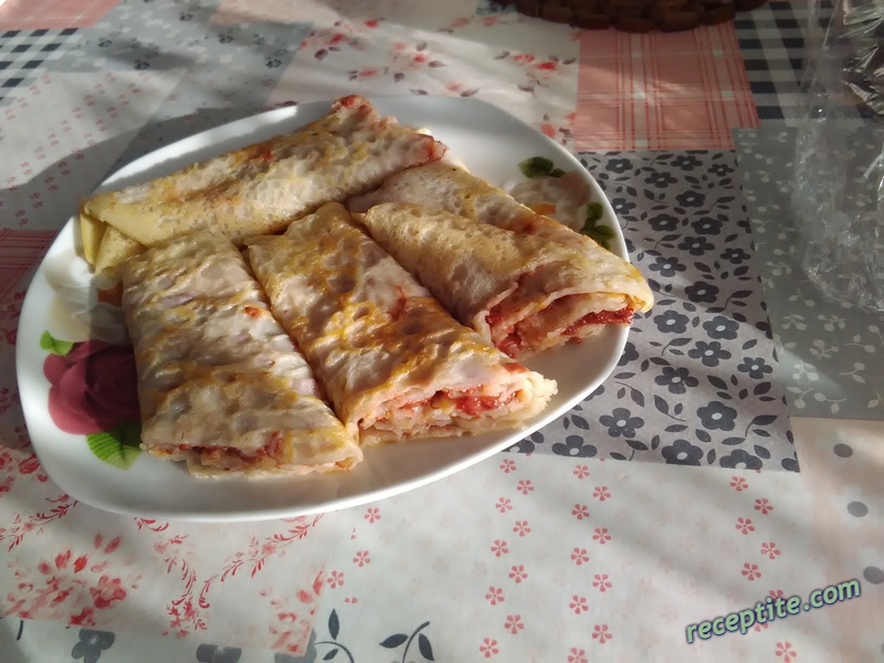 Снимки към Палачинки без мляко и яйца