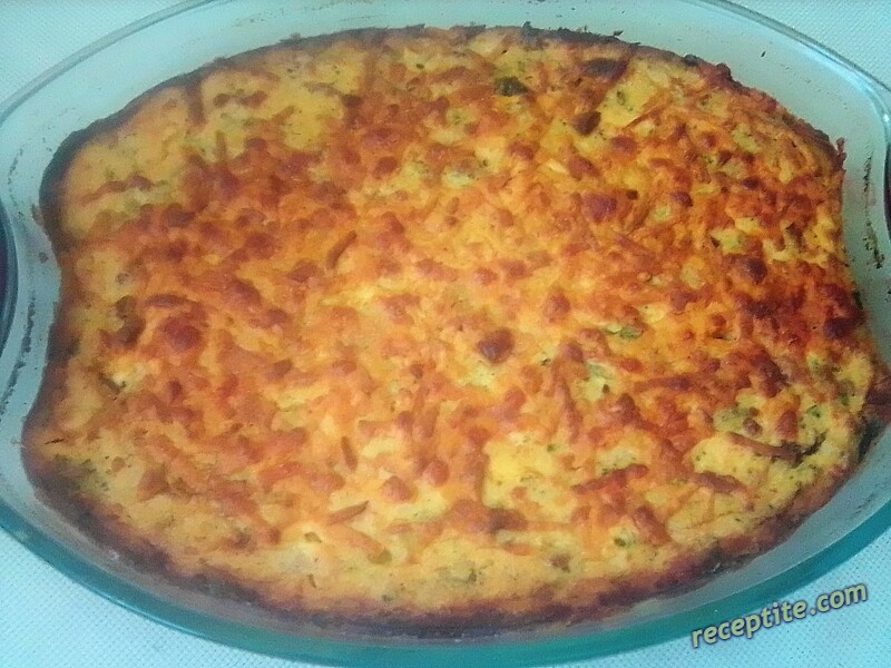 Снимки към Чушки бюрек с картофено пюре