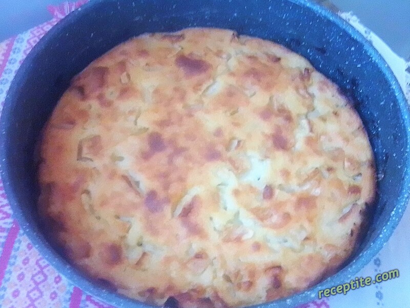 Снимки към Пай от грис и ябълки Снимки към Пай от грис и ябълки