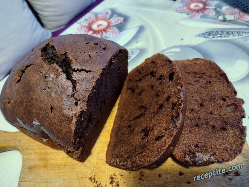 Снимки към Какаов кекс в хлебопекарна