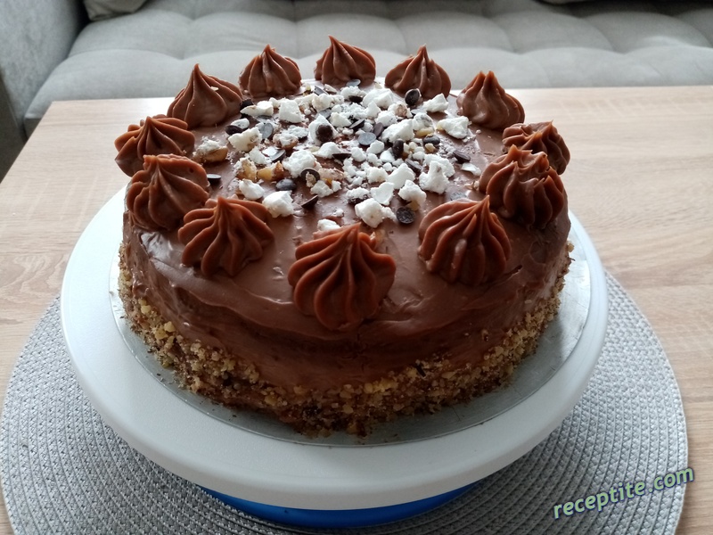 Снимки към Торта с шоколад и портокали