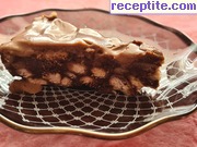снимка 42 към рецепта Шоколадово-бисквитена торта