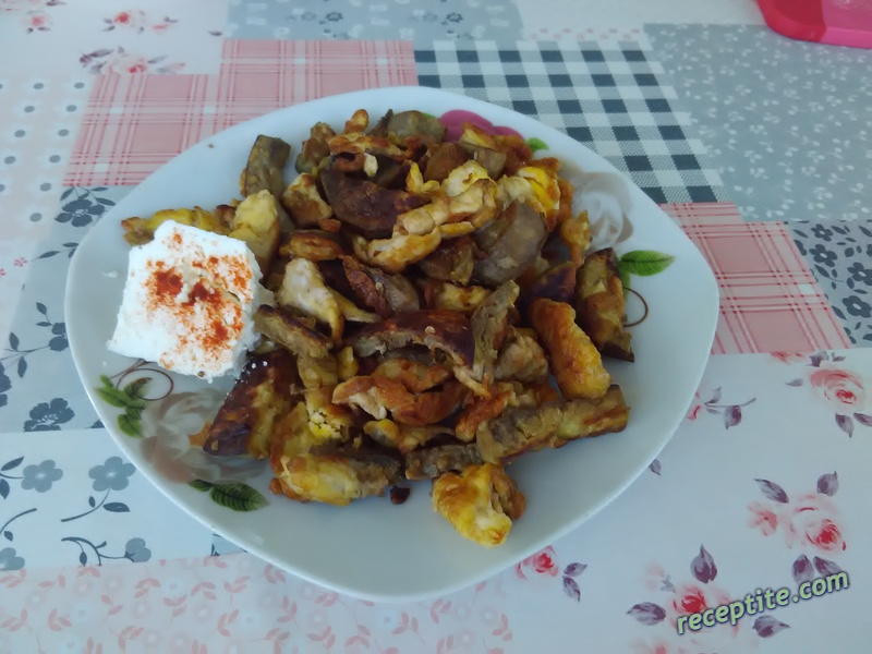 Снимки към Патладжани с яйца