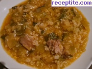 снимка 4 към рецепта Тепси-кебап с праз и ориз