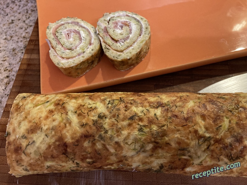 Снимки към Руло с тиквички и прошуто