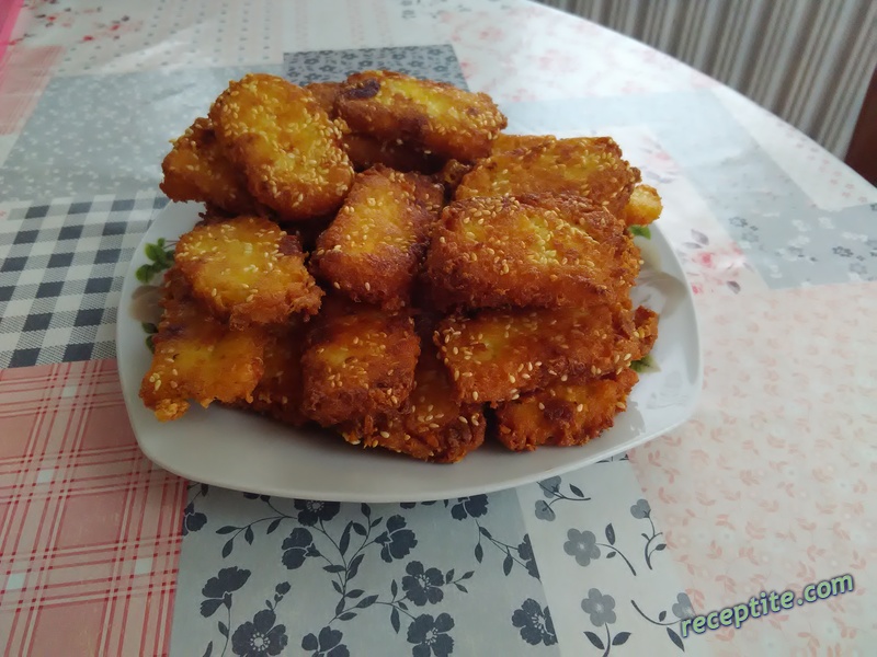 Снимки към Пържени царевични пръчици