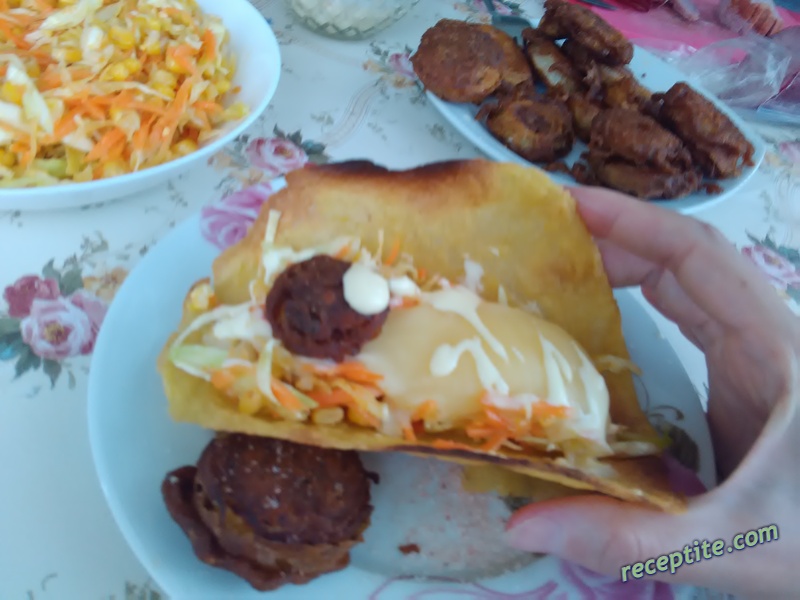 Снимки към Тортили с царевично брашно