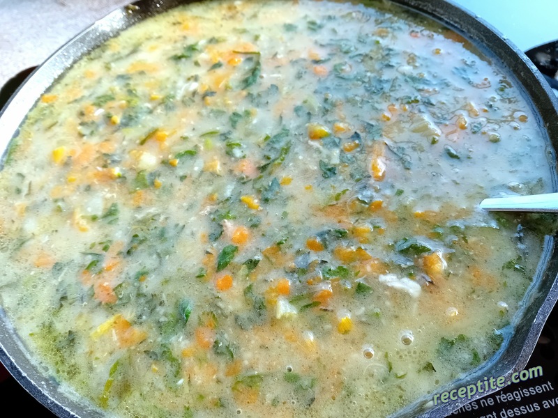 Снимки към Пиле каша с коприва