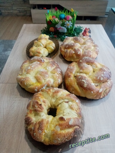 Снимки към Козунак-руло