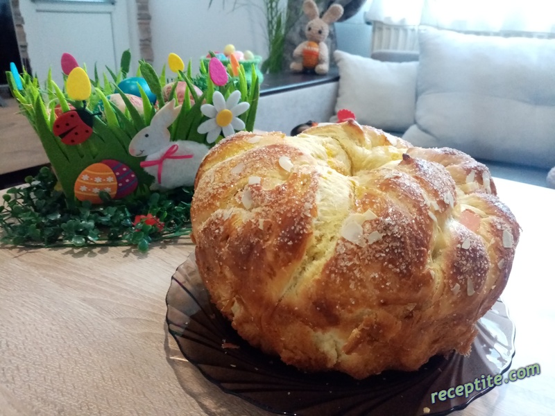 Снимки към Козунак-руло