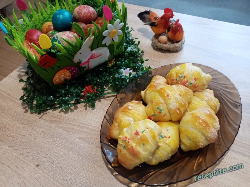 Снимки към Козунак-руло