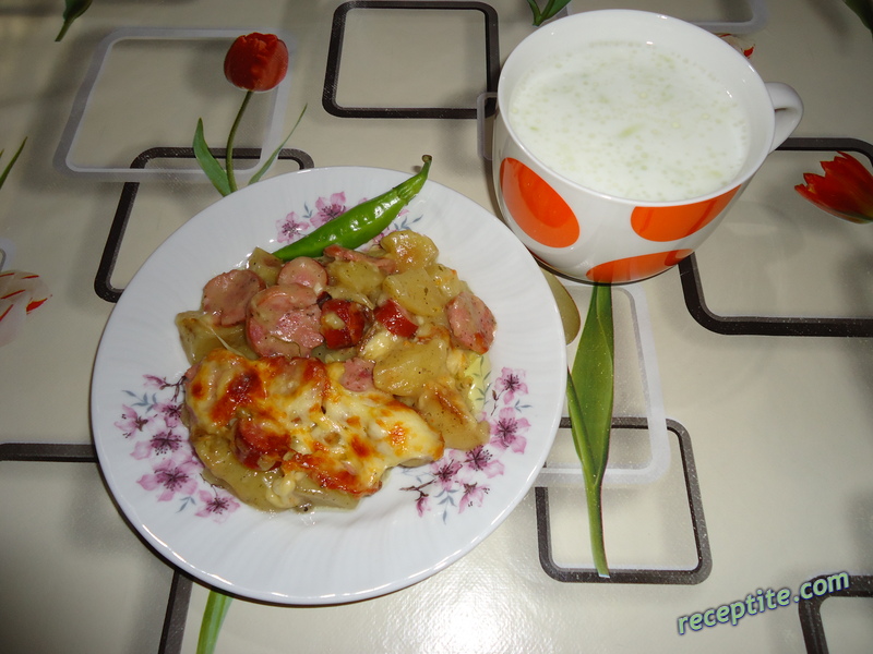 Снимки към Сърдити картофи