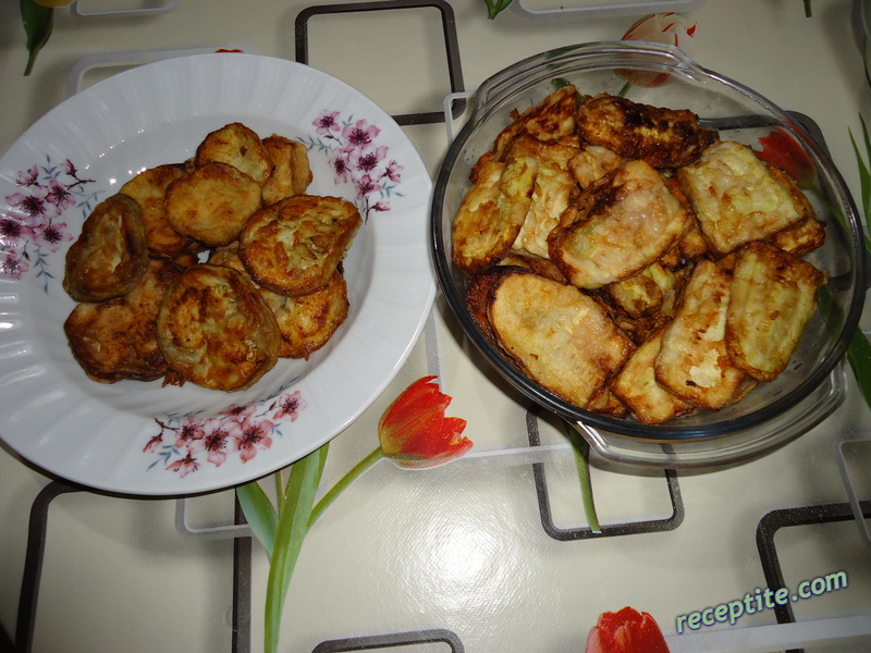 Снимки към Пържени тиквички с хрупкава коричка