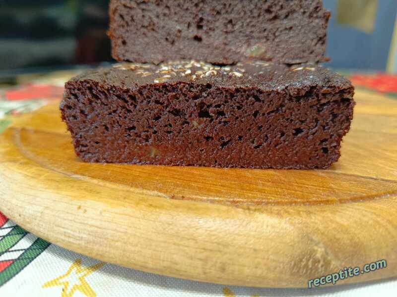 Снимки към Здравословно ябълково брауни