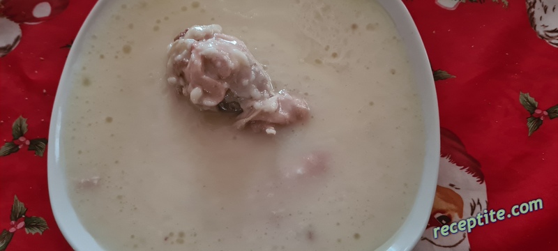 Снимки към Пиле фрикасе Ирина