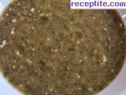 снимка 2 към рецепта Спаначена каша със сирене за деца