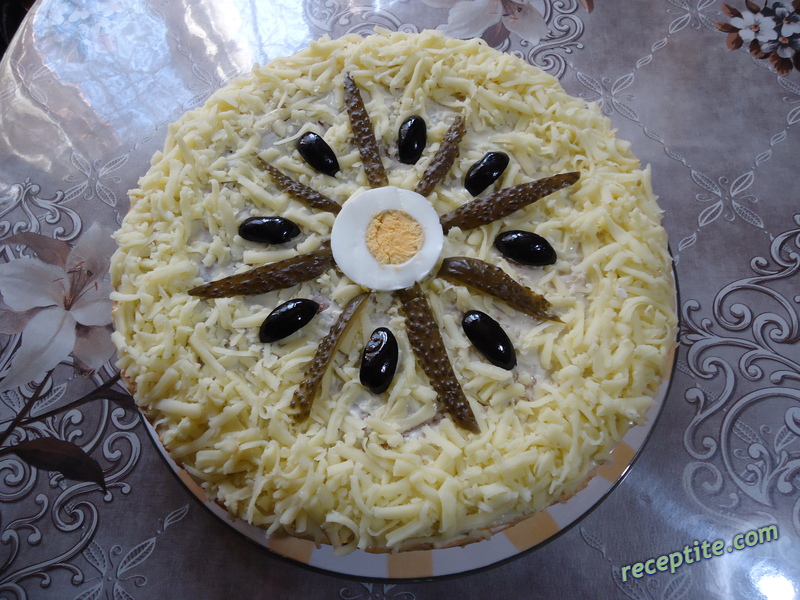 Снимки към Солена палачинкова торта