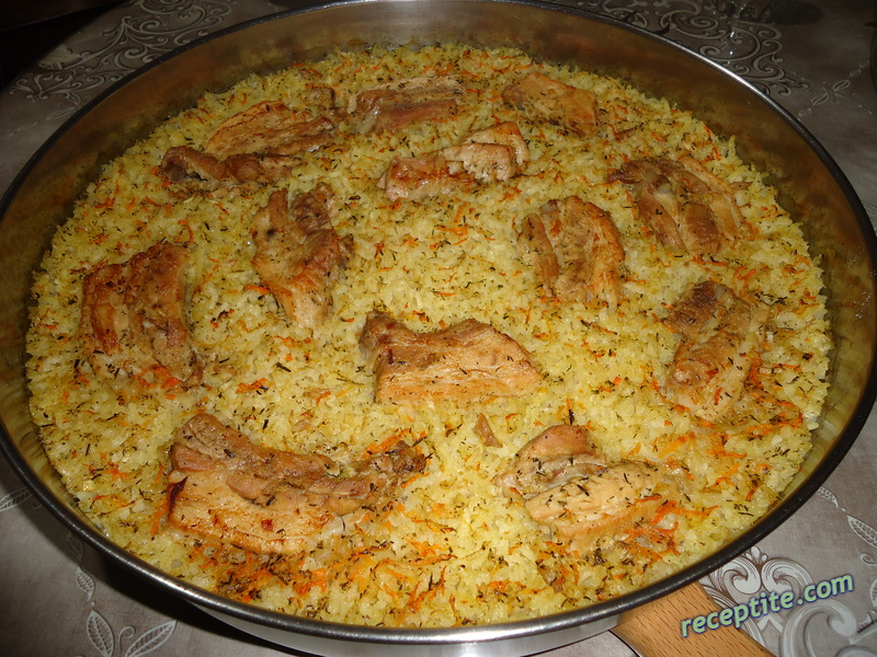 Снимки към Свинско с ориз на фурна
