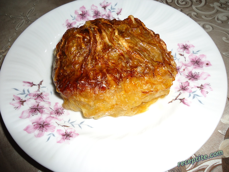 Снимки към Пържоли в зелев лист