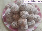 снимка 21 към рецепта Какаови напукани сладки