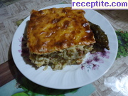 снимка 19 към рецепта Мусака от тиквички, ориз и кайма