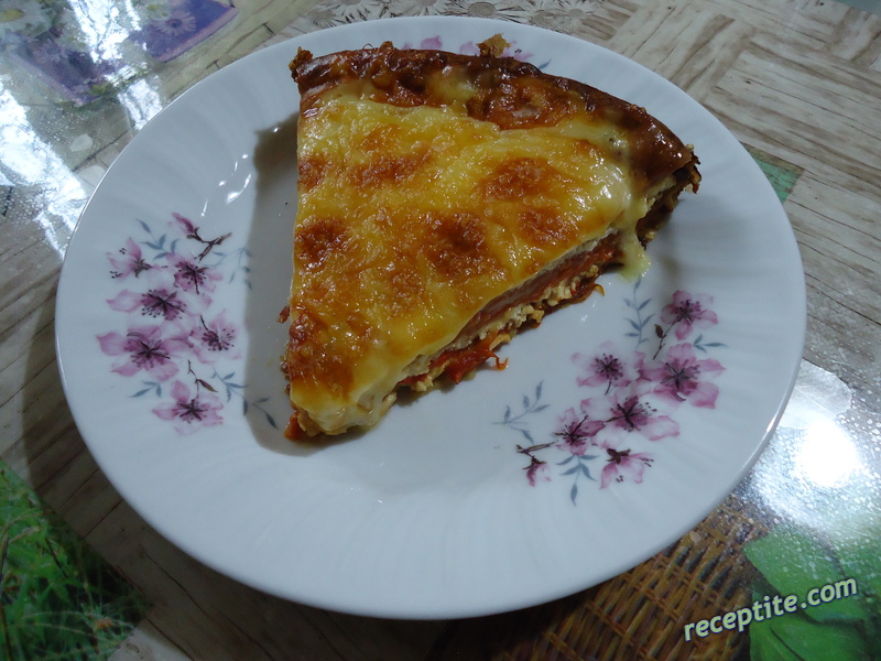 Снимки към *Мързеливи* чушки бюрек