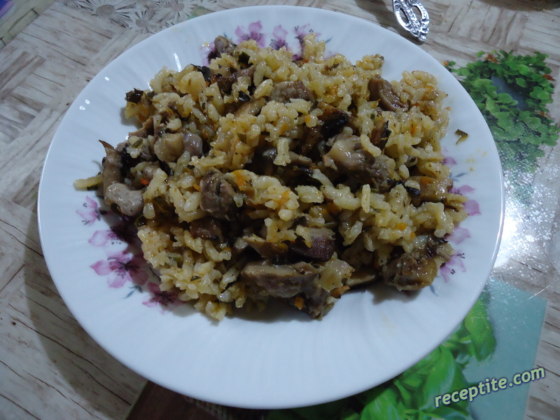 Снимки към Воденички с гъби и ориз на фурна