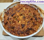 снимка 5 към рецепта Праз с колбас на фурна